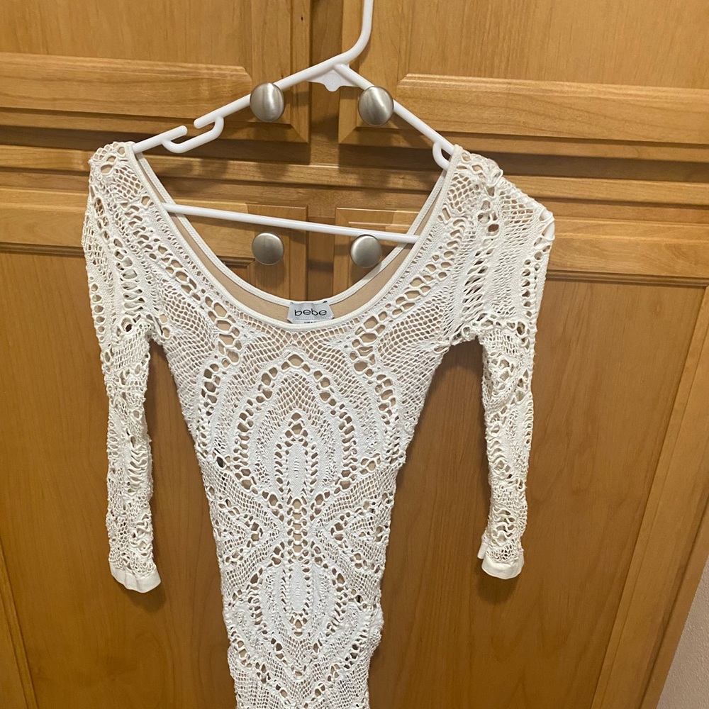 White and Nude Dress